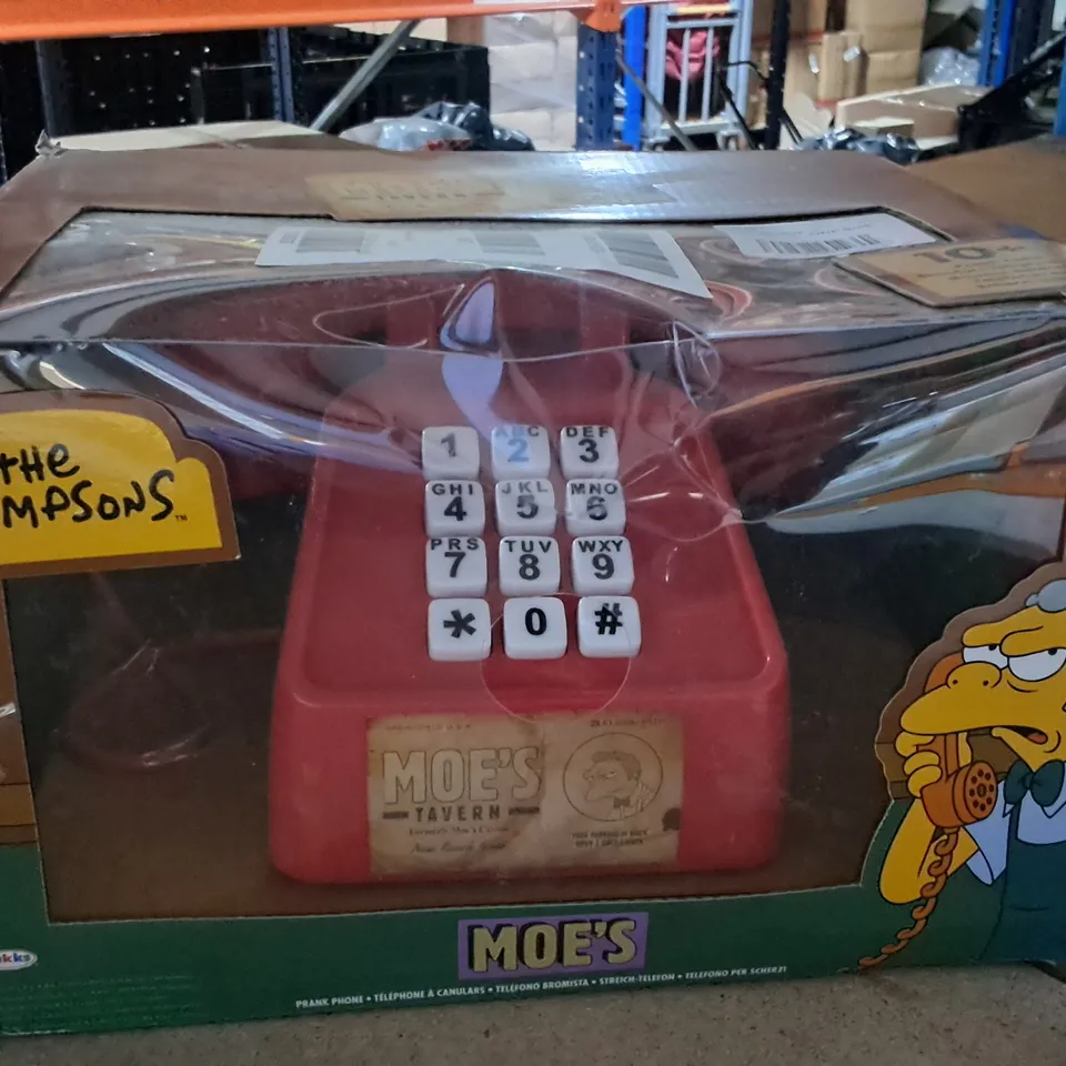 THE SIMPSONS MOES TELEPHONE