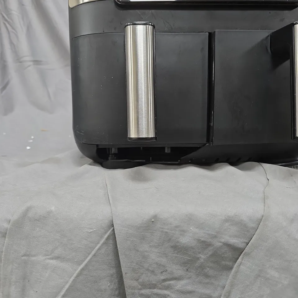 SWAN 7.6L DUAL AIR FRYER IN BLACK