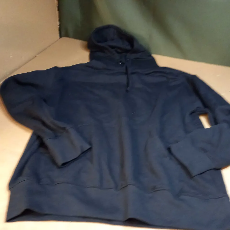 NEW SPIRIT BLACK HOODED JUMPER - SIZE L