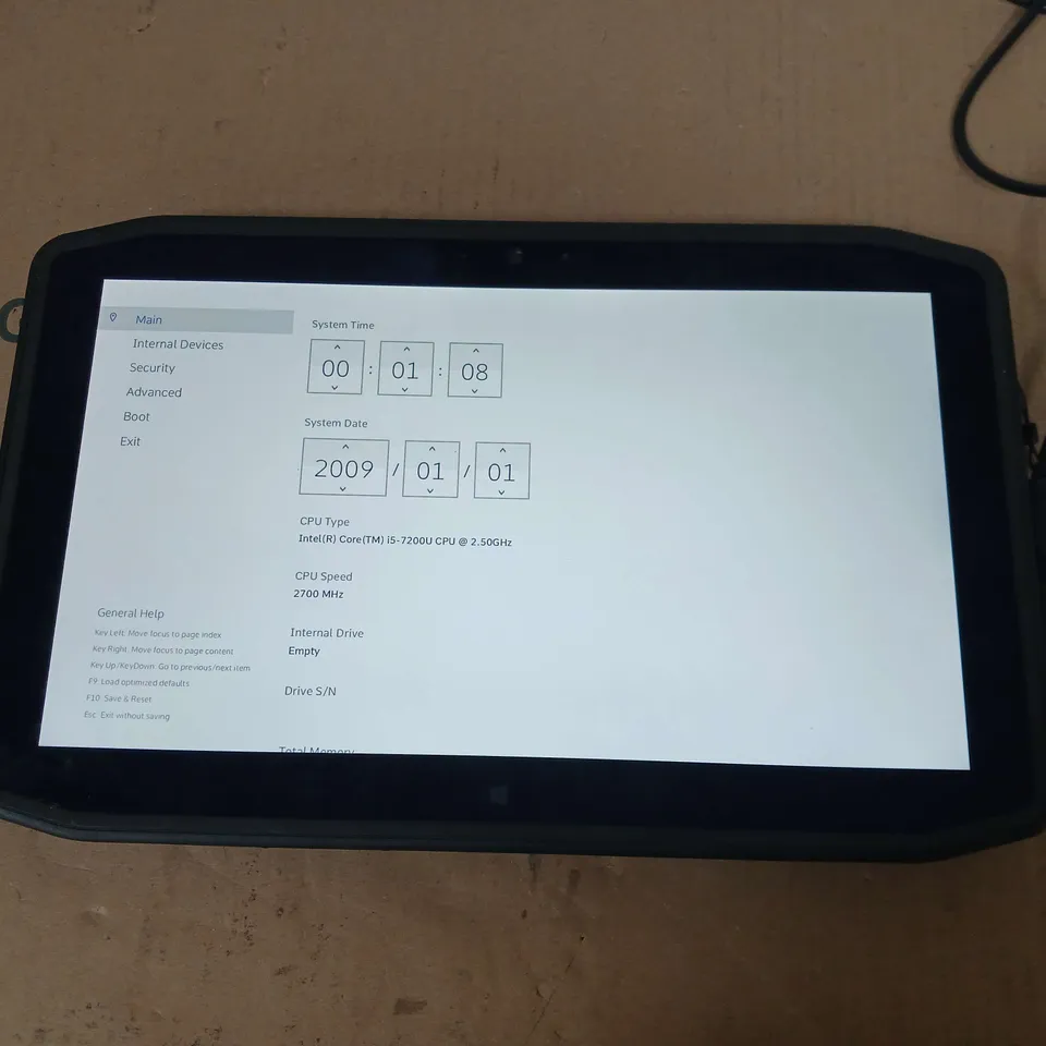 ZEBRA IX125R1	12 INCH	I5-7200U 2.50GHZ