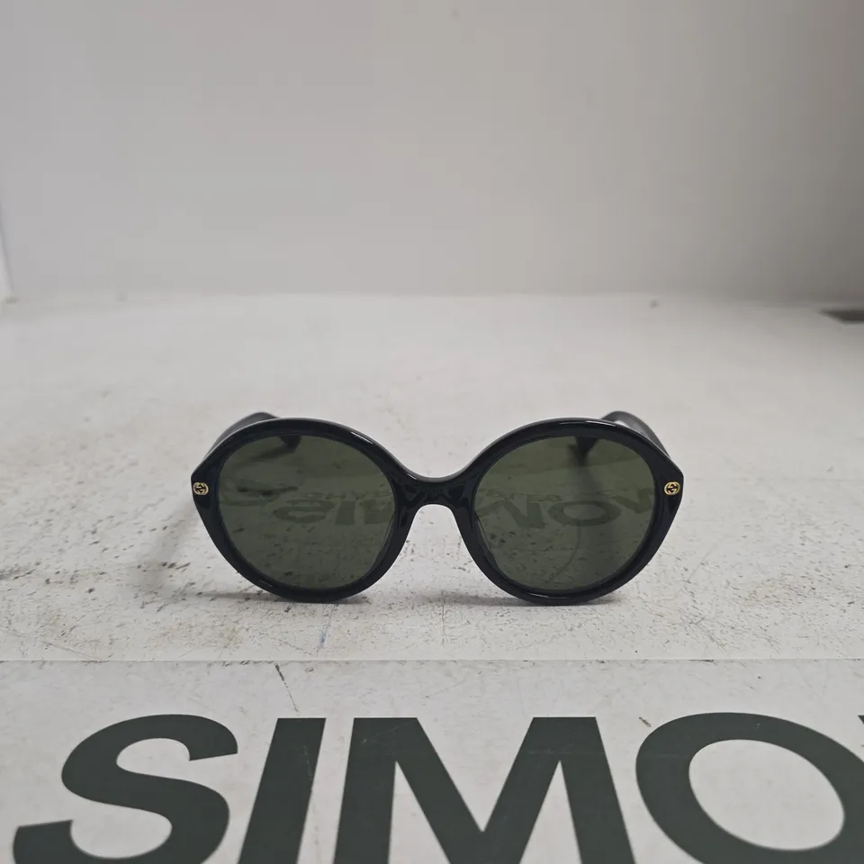 GUCCI SUNGLASSES – ROUND BLACK FRAME (MADE IN ITALY)