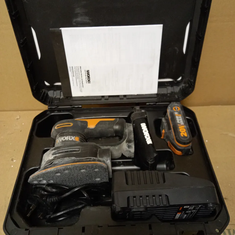 WORX WX822 18V (20V MAX) CORDLESS DETAIL SANDER
