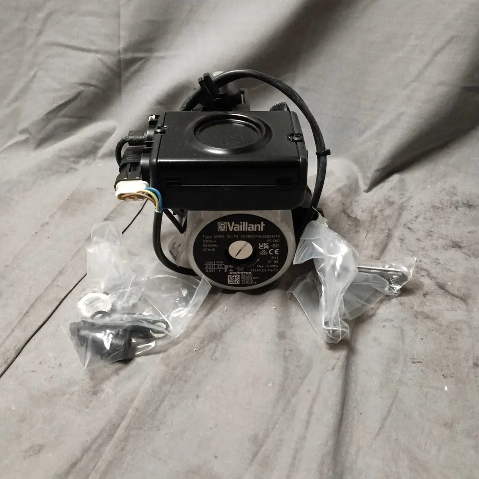 Vaillant boiler component – pump/actuator with wiring