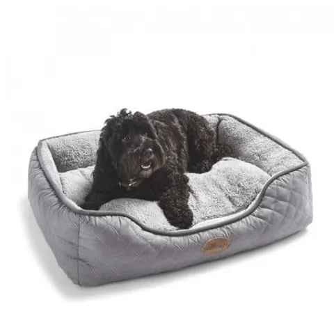 BAGGED SILENTNIGHT AIRMAX BREATHABLE PET BED WITH REVERSIBLE CUSHION (1 ITEM)