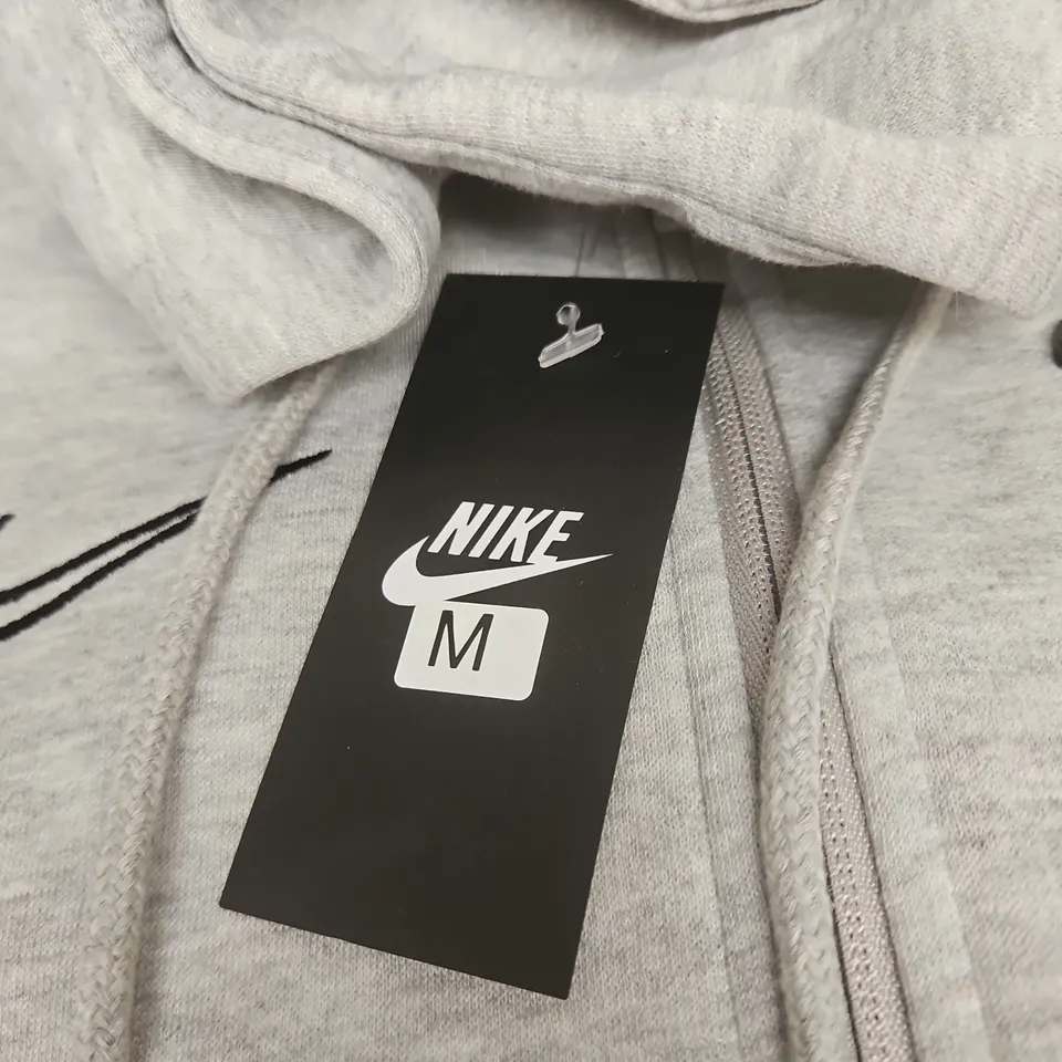 NIKE ZIP HOODIE – GREY, SIZE M