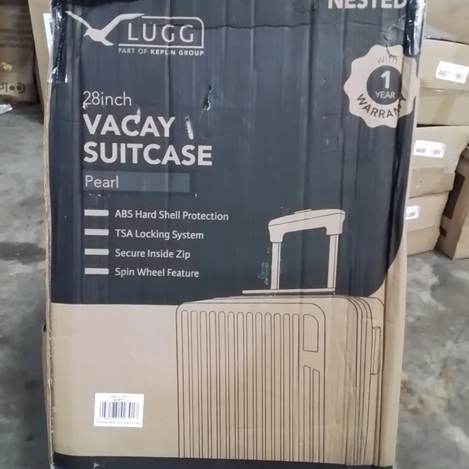 BOXED LUGG VACAY SUITCASE