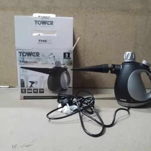 BOXED TOWER THS10 HANDHELD STEAM CLEANER