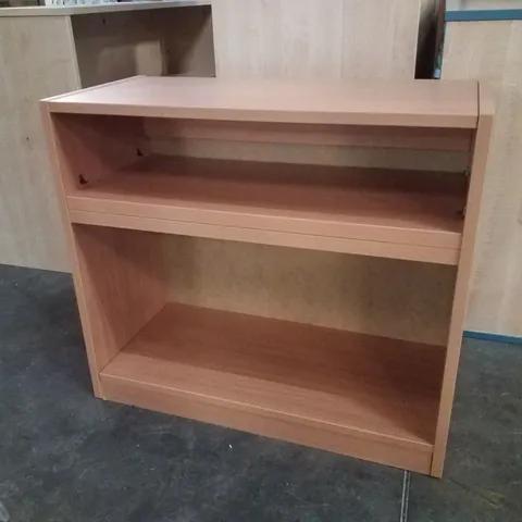 3 SHELF STORAGE UNIT IN BEECH 750×320×620MM