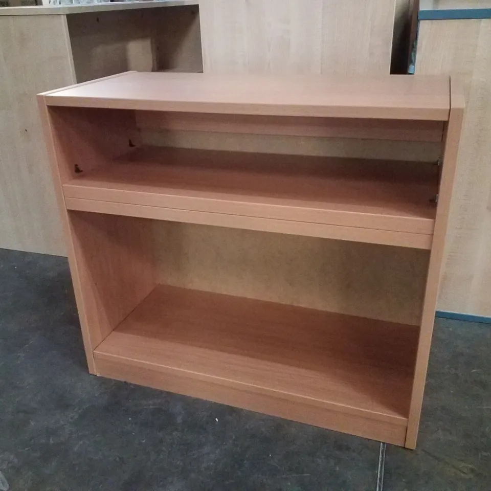 3 SHELF STORAGE UNIT IN BEECH 750×320×620MM