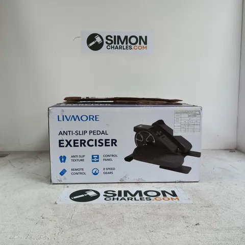 LIVMORE ANTI-SLIP PEDAL EXERCISER – BOXED