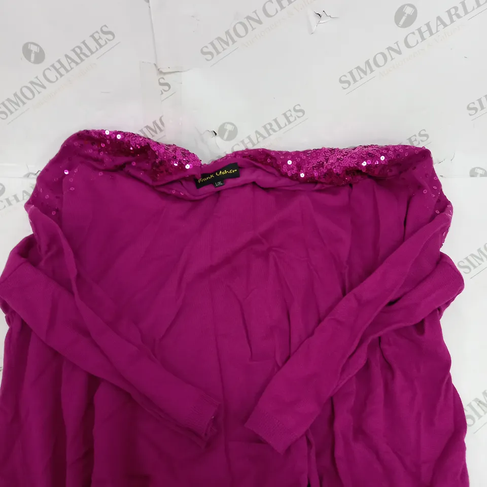 BOX OF APPROXIMATELY 20 ASSORTED CLOTHING PRODUCTS IN VARIOUS SIZES TO INCLUDE SKIRTS, JUMPERS, DRESSES ETC