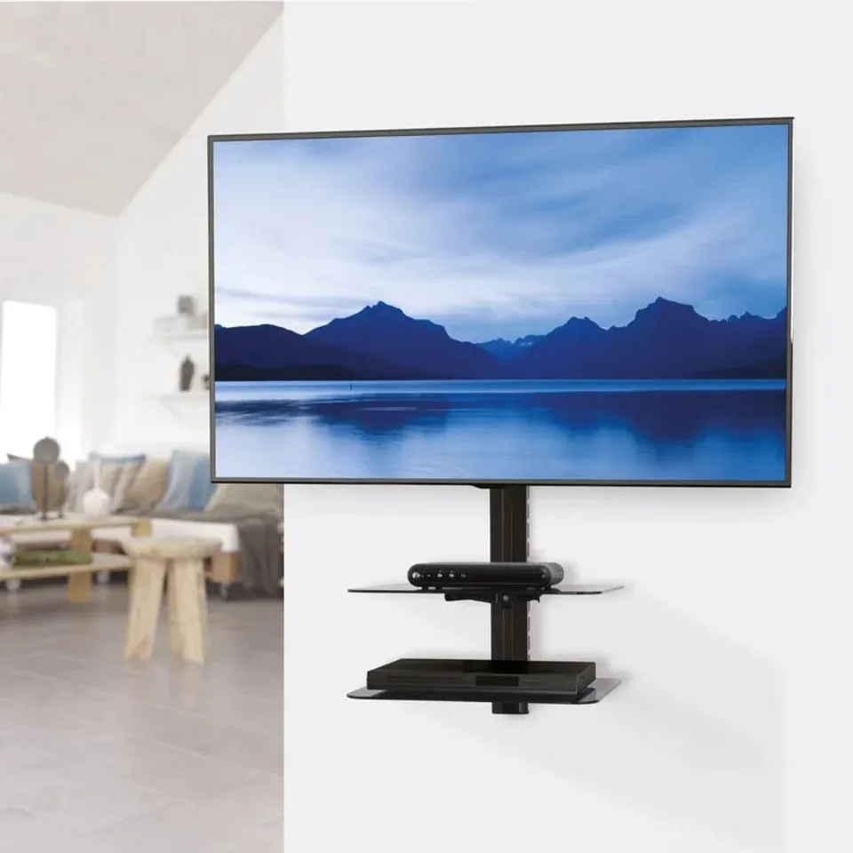 BOXED BOWFIELD BLACK BRACKET MOUNT FOR 60" TV'S (1 BOX)