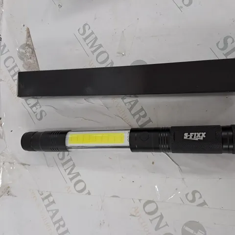 BOXED SET OF 2 SFIXX LED TORCH IN BLACK