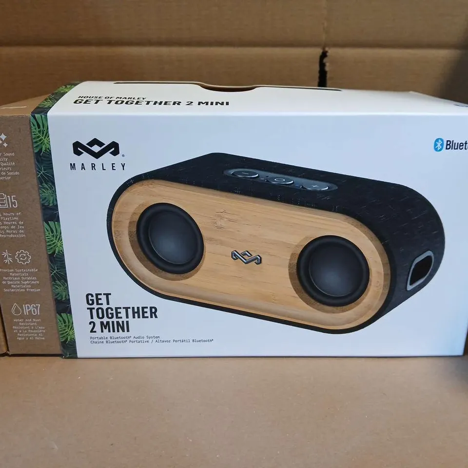 BOXED MARLEY GET TOGETHER MINI PORTABLE SPEAKER