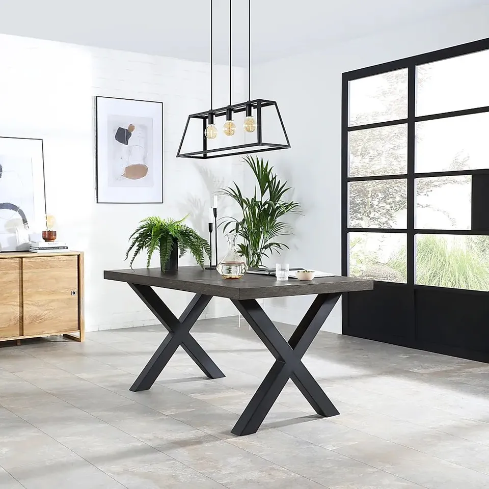 BOXED FRANKLIN BLACK TABLE BASE