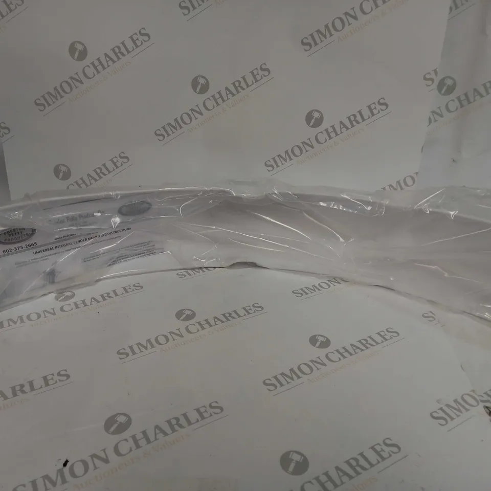 PRESTON PETTY PRODUCTS UNIVERSAL INTEGRAL FENDER - WHITE