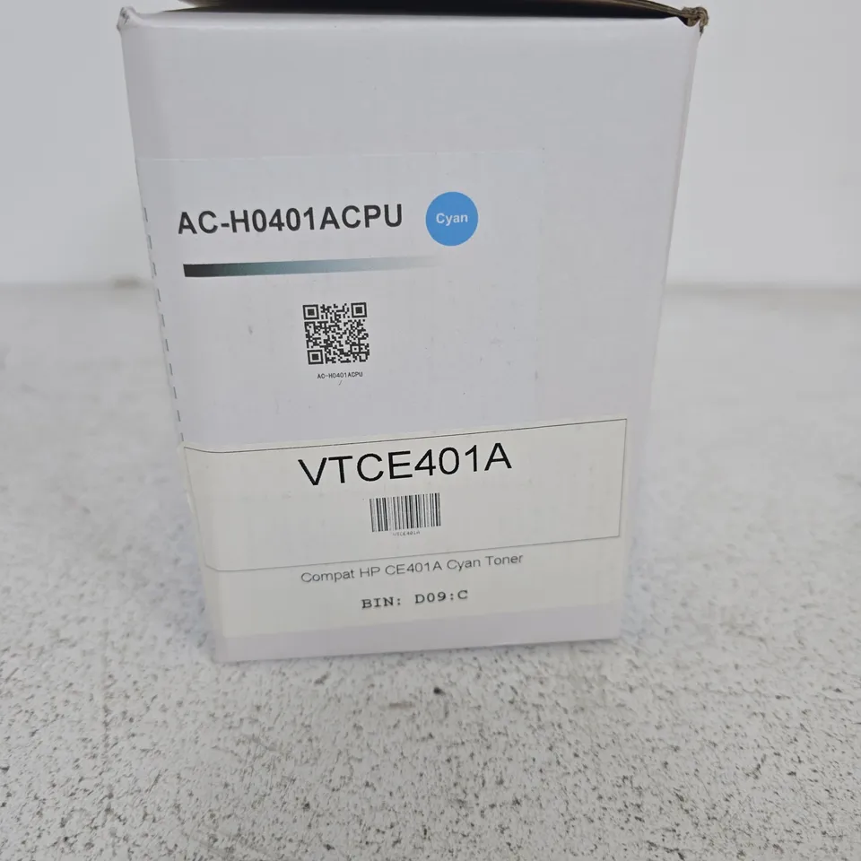 COMPATIBLE HP CE401A CYAN TONER CARTRIDGE – BOXED