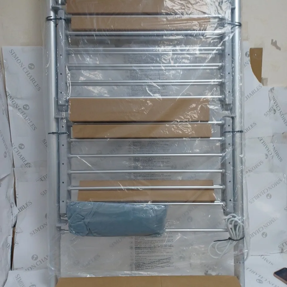 ORGANISED OPTIONS 3 TIER HEATED AIRER WITH 21M DRYING SPACE & COVER - COLLECTION ONLY
