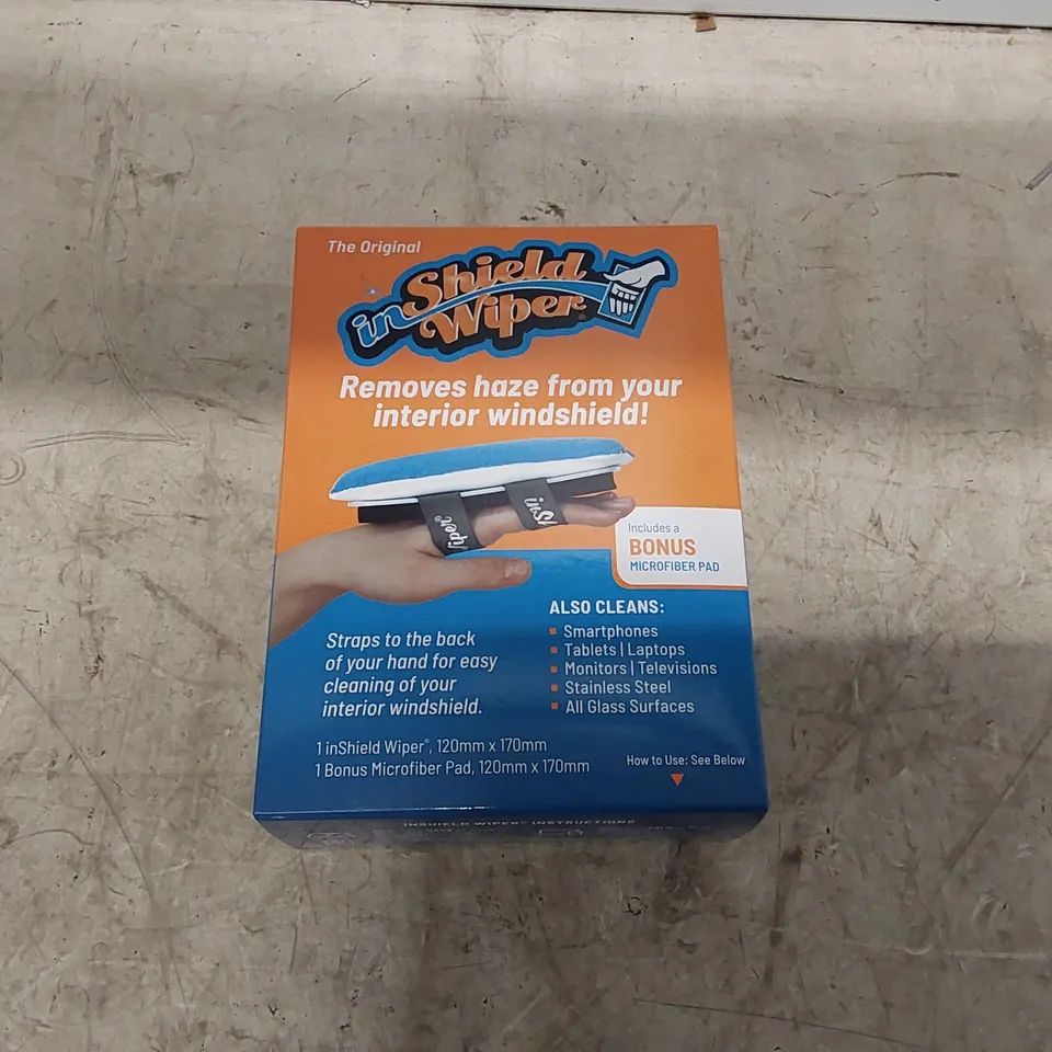 BOXED INSHIELD WIPER MULTI-USE MICROFIBRE CLEANSER (1 BOX)