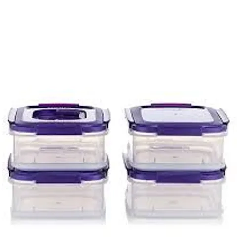 LOCK N LOCK 4 PIECE INTERLOCKING CONTAINERS
