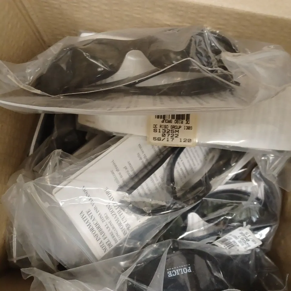APPROXIMATELY 10 POLICE 1325M 0722 SUNGLASSES
