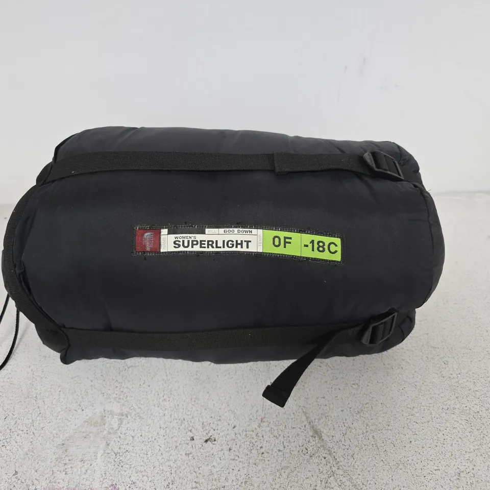 NORTH FACE WOMENS SUPERLIGHT 600 DOWN SLEEPING BAG