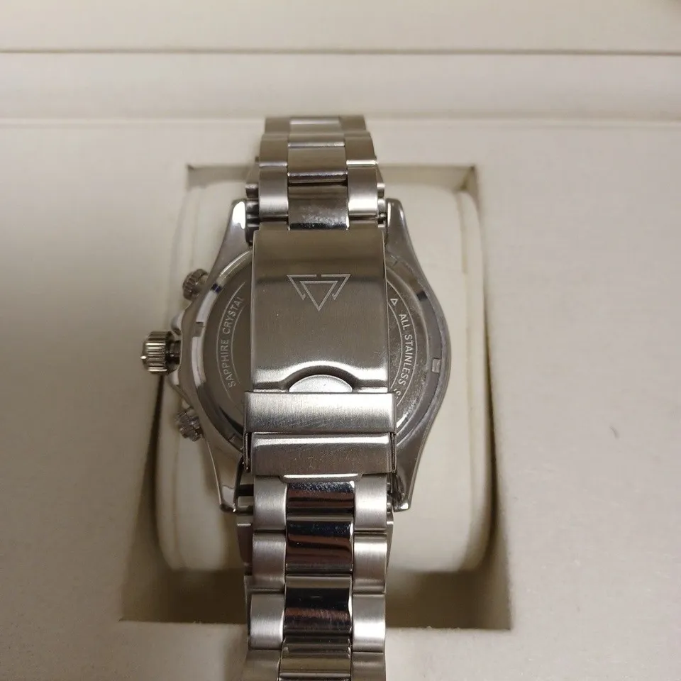 BOXED CHRISTOPHE DUCHAMP GENTS SWISS MOVEMENT WATCH