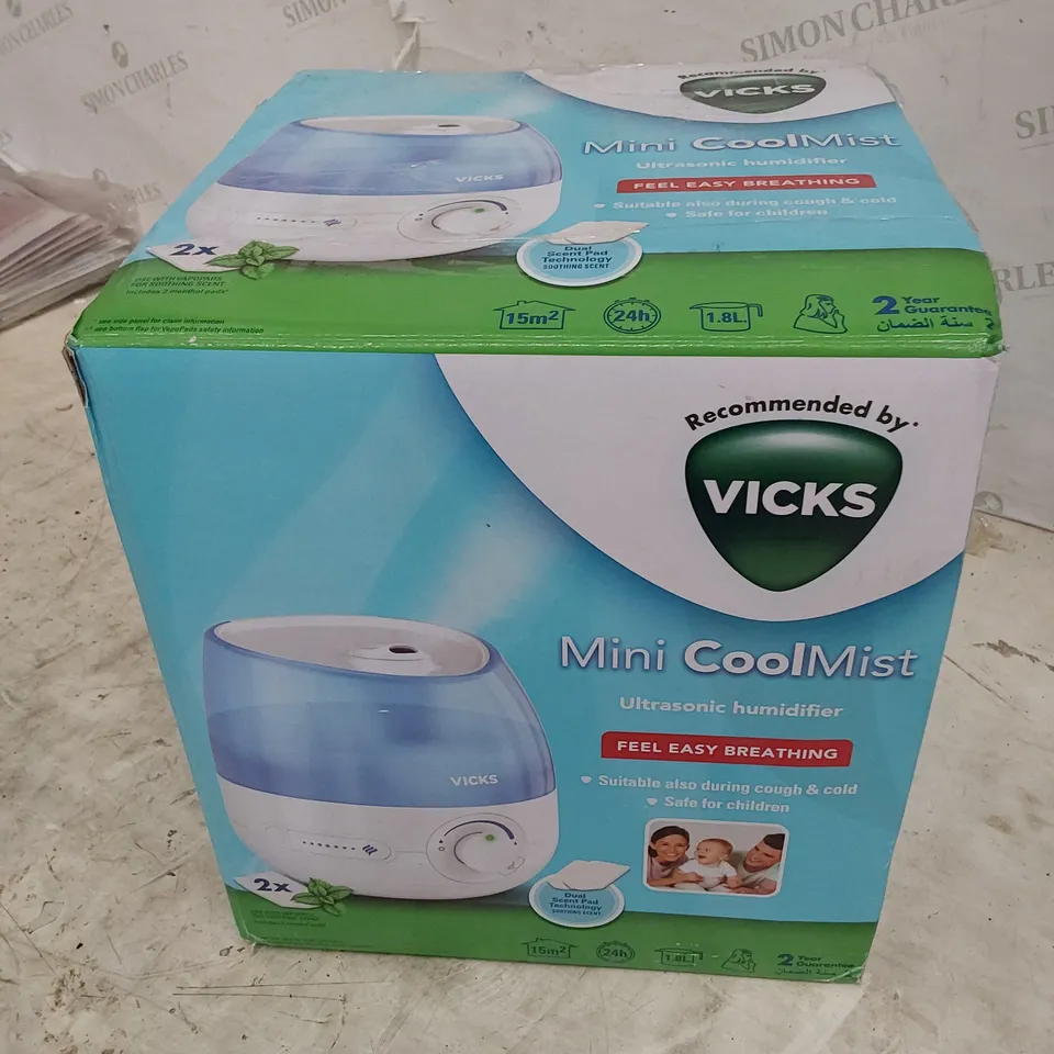 BOXED MINI COOLMIST ULTRASONUC HUMIDIFIER
