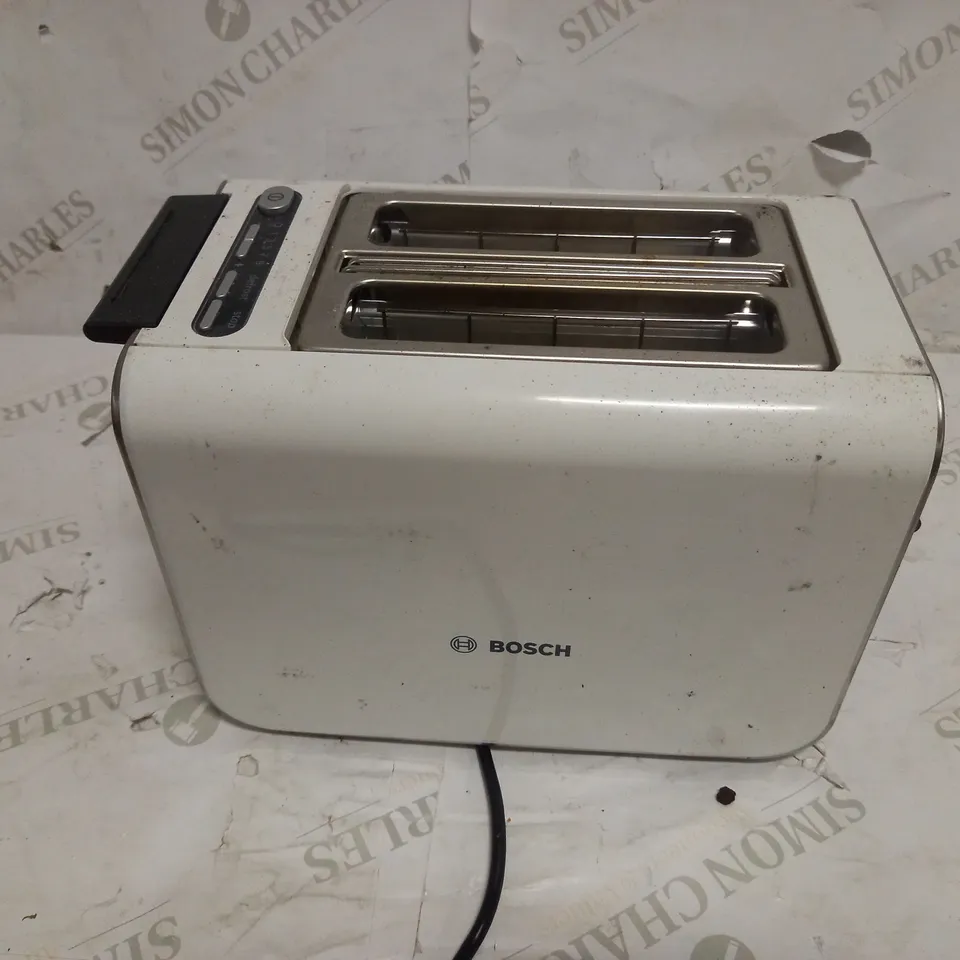 BOSCH STYLINE 2-SLOT STAINLESS STEEL TOASTER - WHITE
