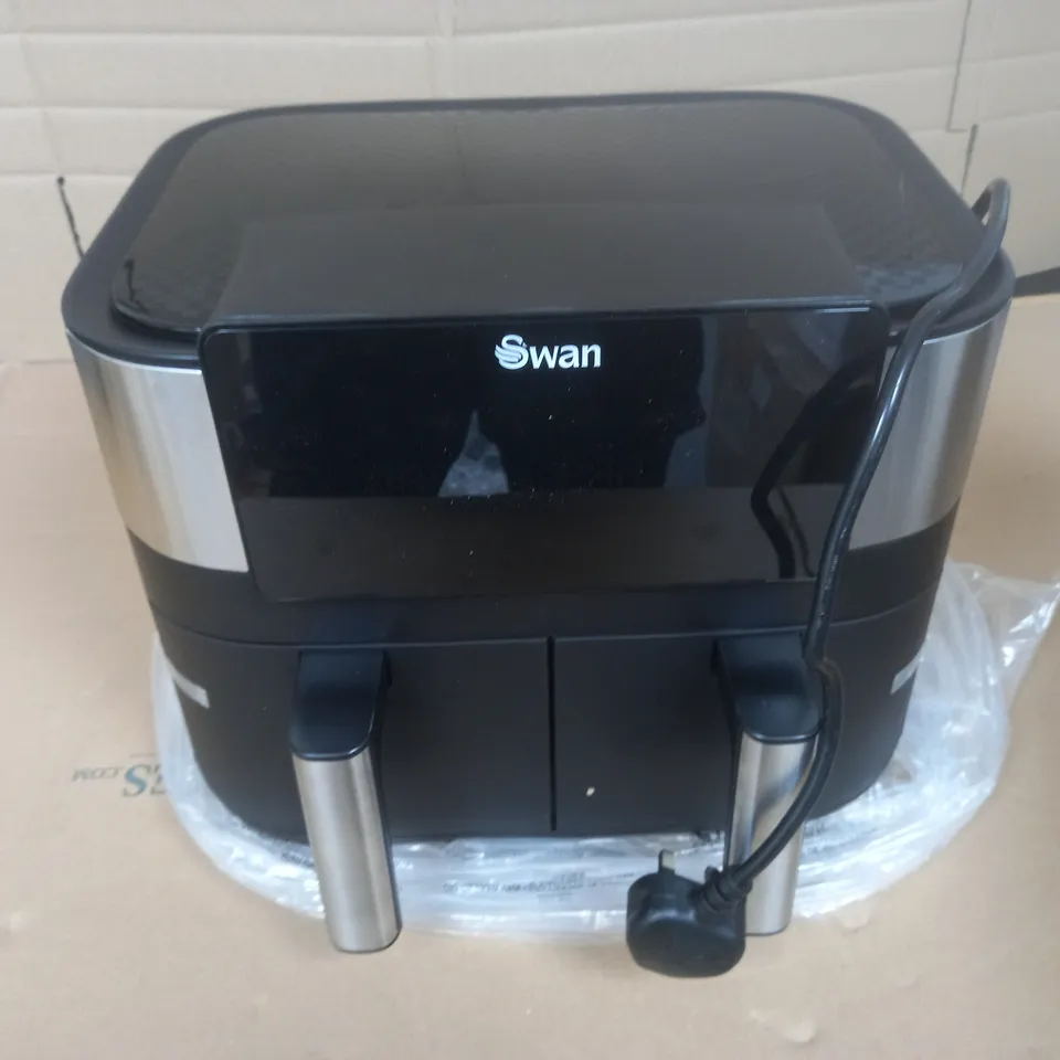 BOXED SWAN 7.6L DUAL AIR FRYER 