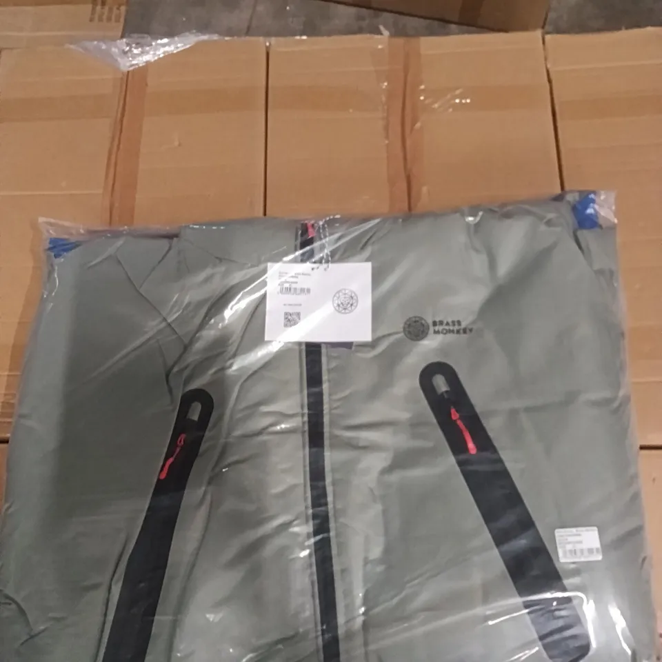 BRAND NEW BRASS MONKEY COAT - SAGE SIZE XL