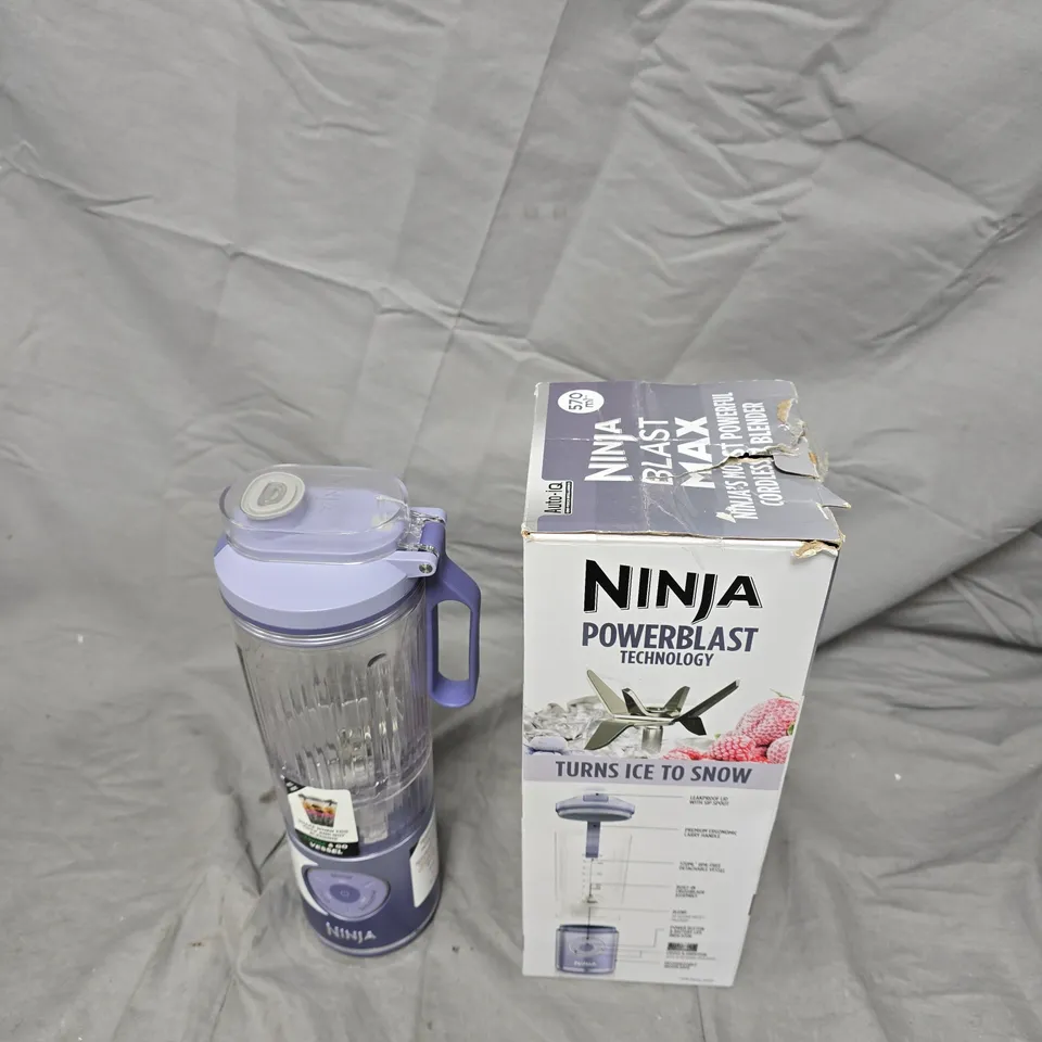 NINJA POWERBLAST BLENDER – LILAC JAR, BOXED
