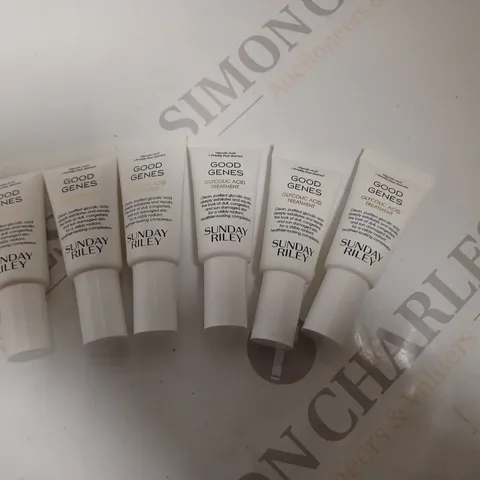 SET OF 6 SUNDAY RILEY GOOD GENES GLYCOLIC ACID