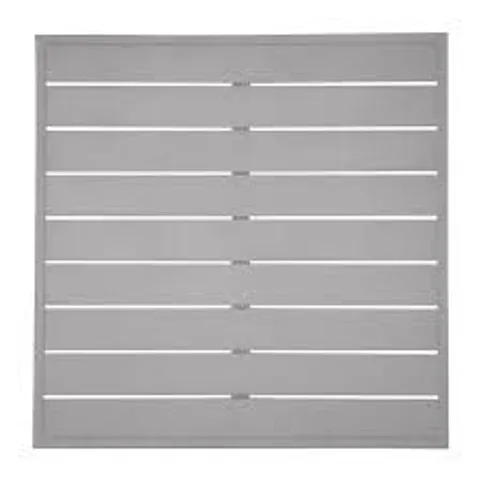 BRAND NEW BOLERO ALUMINIUM SQUARE TABLE TOP LIGHT GREY 700MM