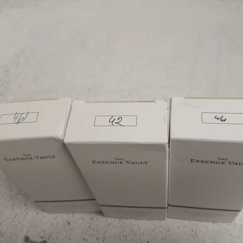 3 X 100ML OF ASSORTED THE ESSENCE VAULT FRAGRANCES