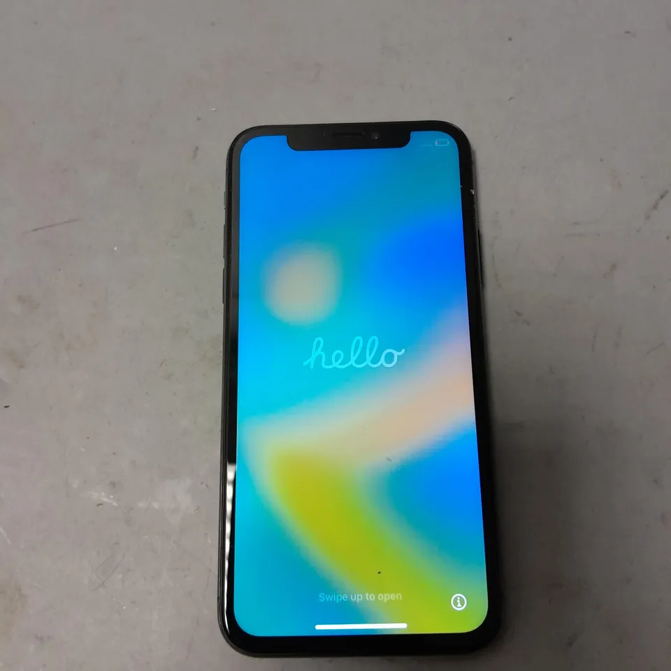 APPLE IPHONE X IN GREY 