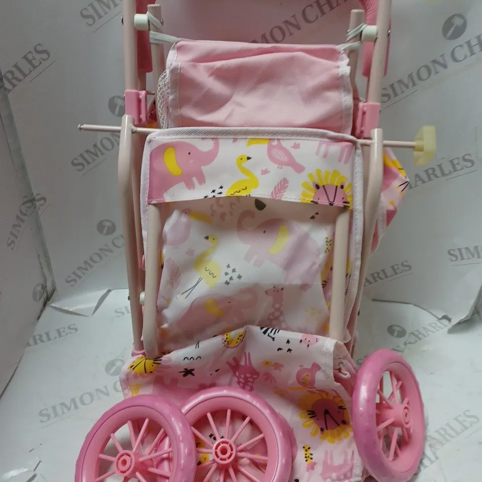 JUNIOR DOLL TWIN STROLLER AND BAG RRP £34.99