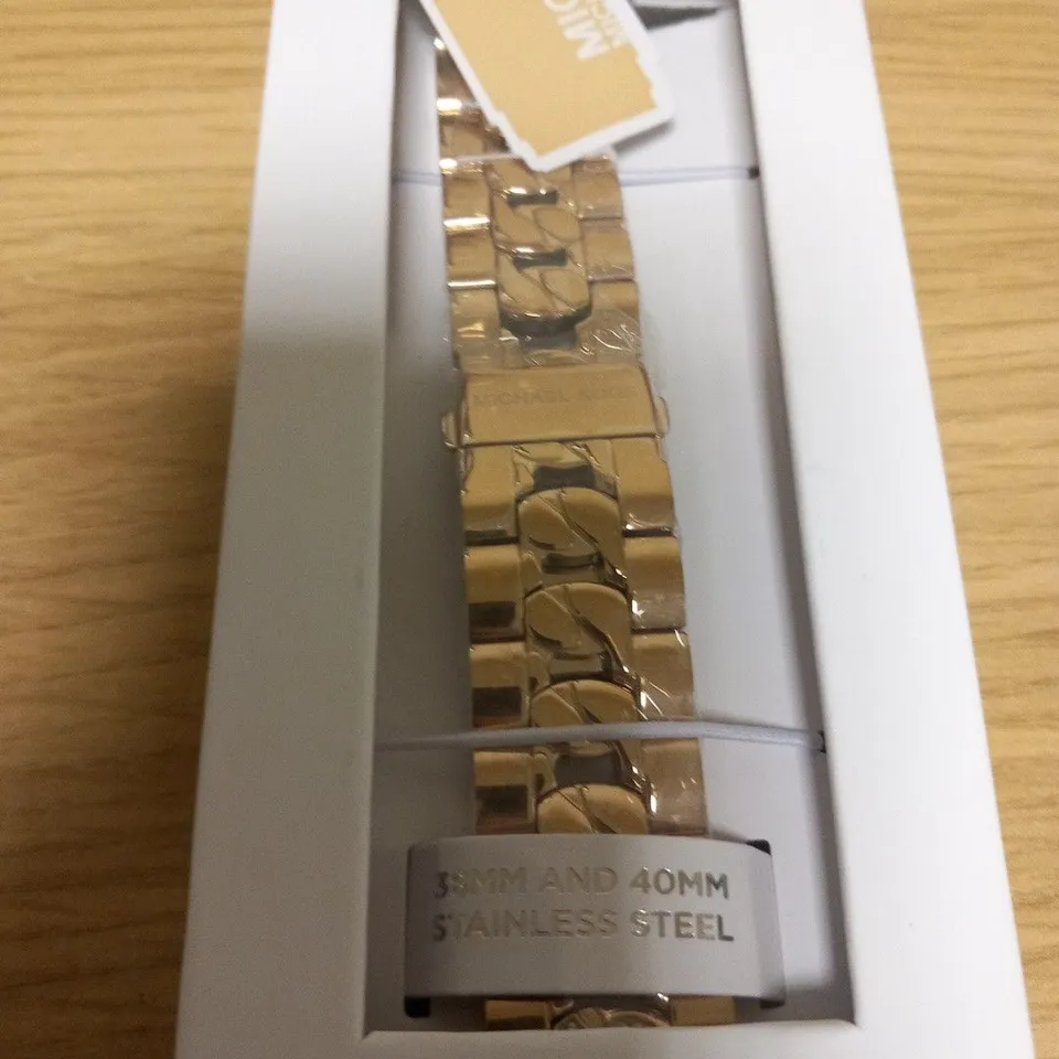 BOXED MICHAEL KORS ACCESS WATCH STRAP COMPATIBLE WITH APPLE WATCH