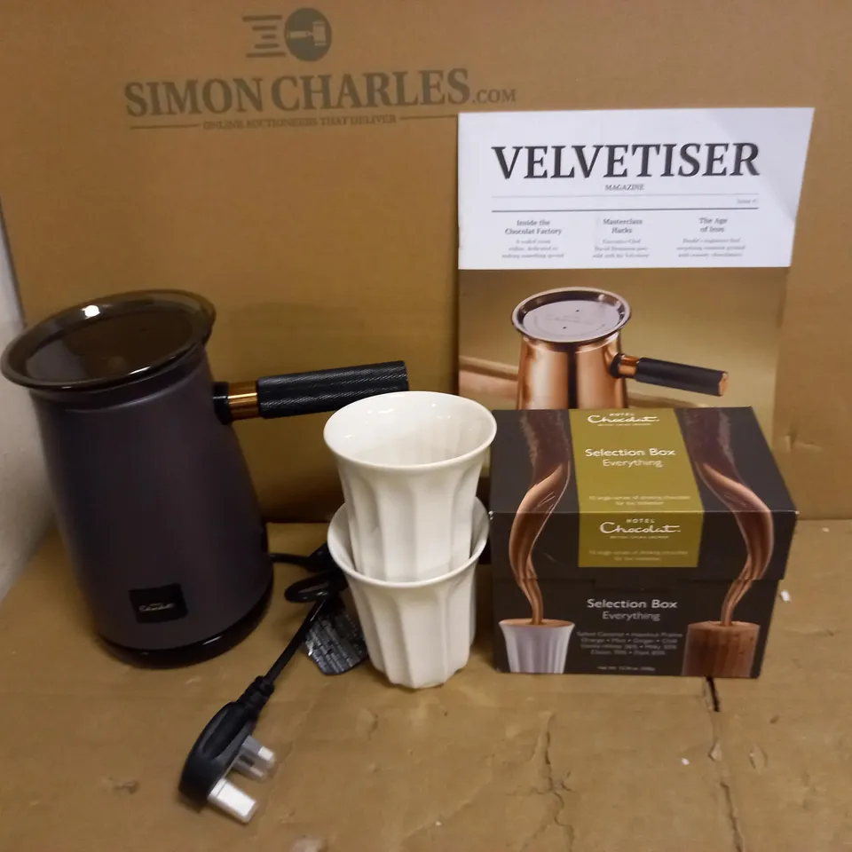 HOTEL CHOCOLAT FELVETISER DRINKING CHOCOLATE MACHINE RRP £124.99