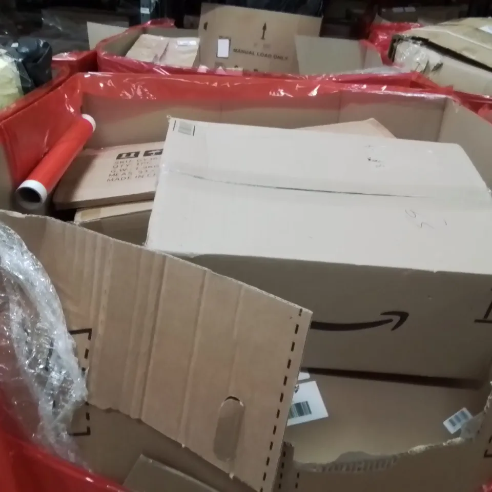 PALLET OF ASSORTED HOUSEHOLD GOODS AND PRODUCTS TO INCLUDE;YOGA MAT,KICK SCOOTER,MOSQUITO NET