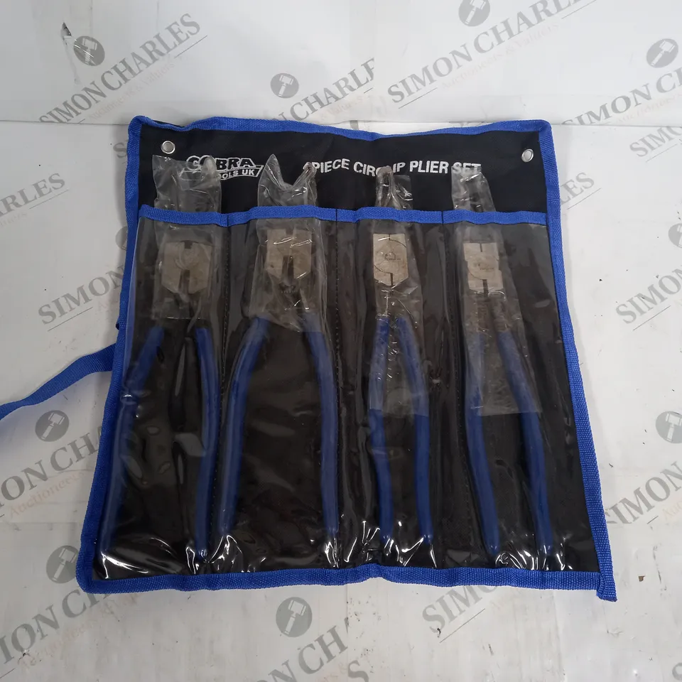 COBRA TOOLS 4 PIECE CIRCLIP PLIER SET