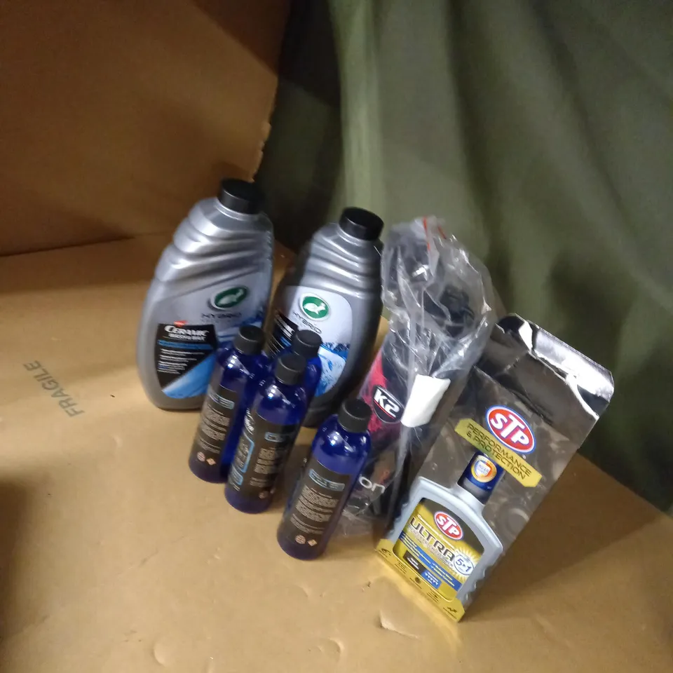 LOT OF 10 CAR CLEANING ITEMS