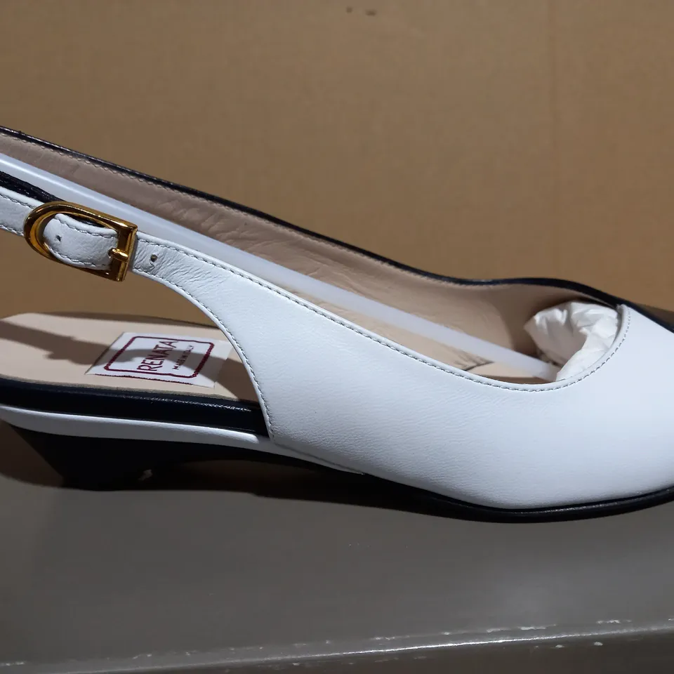 RENATA NAPPA BIANCA ADELINA NAVY SHOE - SIZE 2
