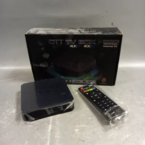 BOXED OTT ANDROID TV BOX