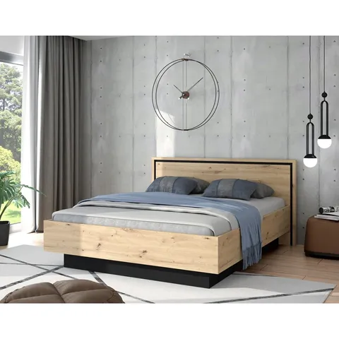 BOXED CRESPIN EUROPEAN KINGSIZE (160 x 200cm) BED (4 PARTS)