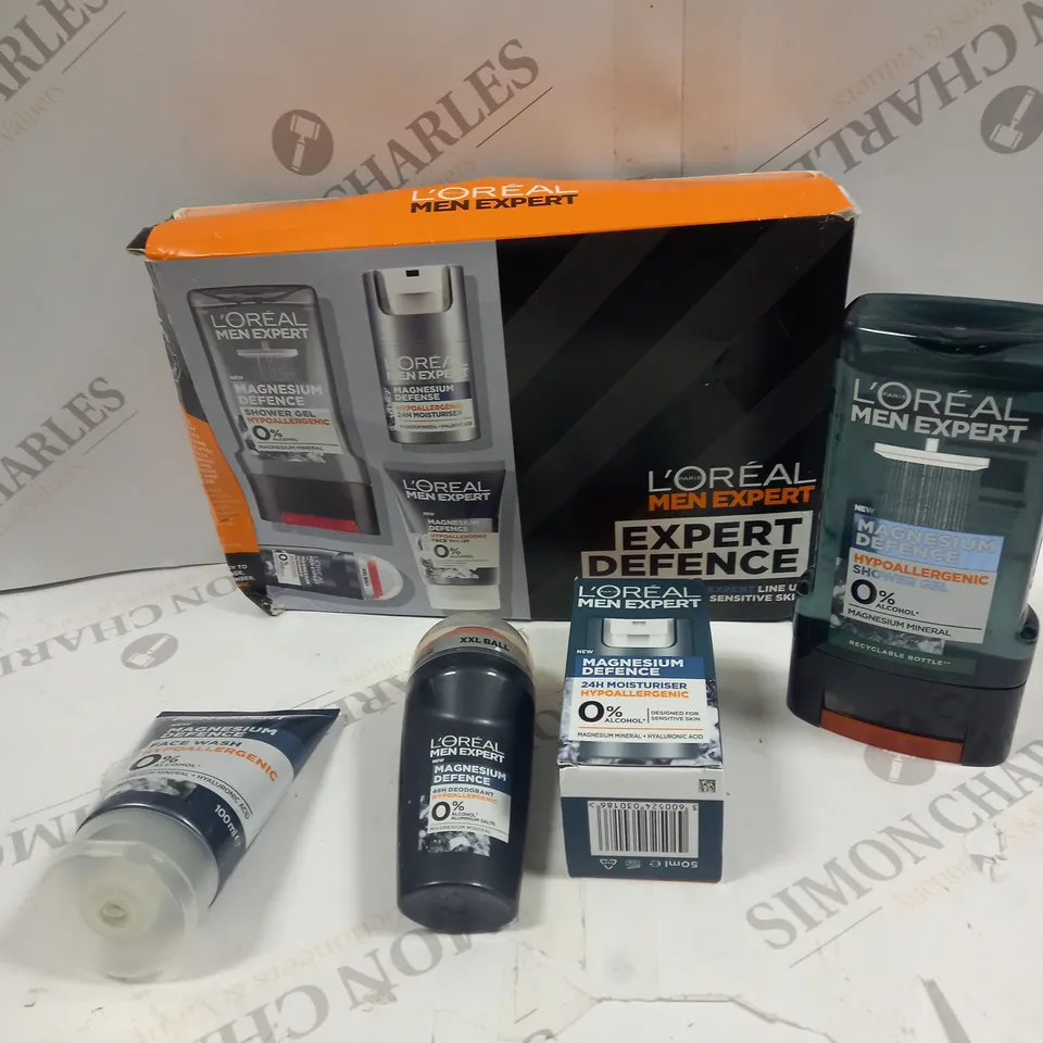 BOXED L'OREAL MEN EXPERT DEFENCE GIFT SET  RRP £22