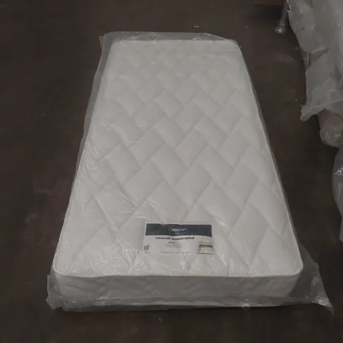 QUALITY BAGGED SILENTNIGHT MIRACOIL DOUBLE SIDED 3' SINGLE MATTRESS 