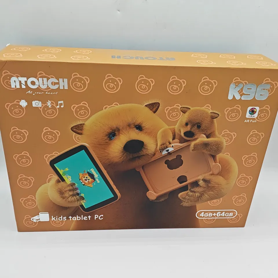 BOXED ATOUCH K96 4+64GB KIDS TABLET PC