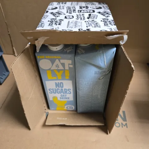 OATLY OAT DRINK NO SUGARS 1L X6 – BULK PACK (UK) - BEST BEFORE 5/3/2027