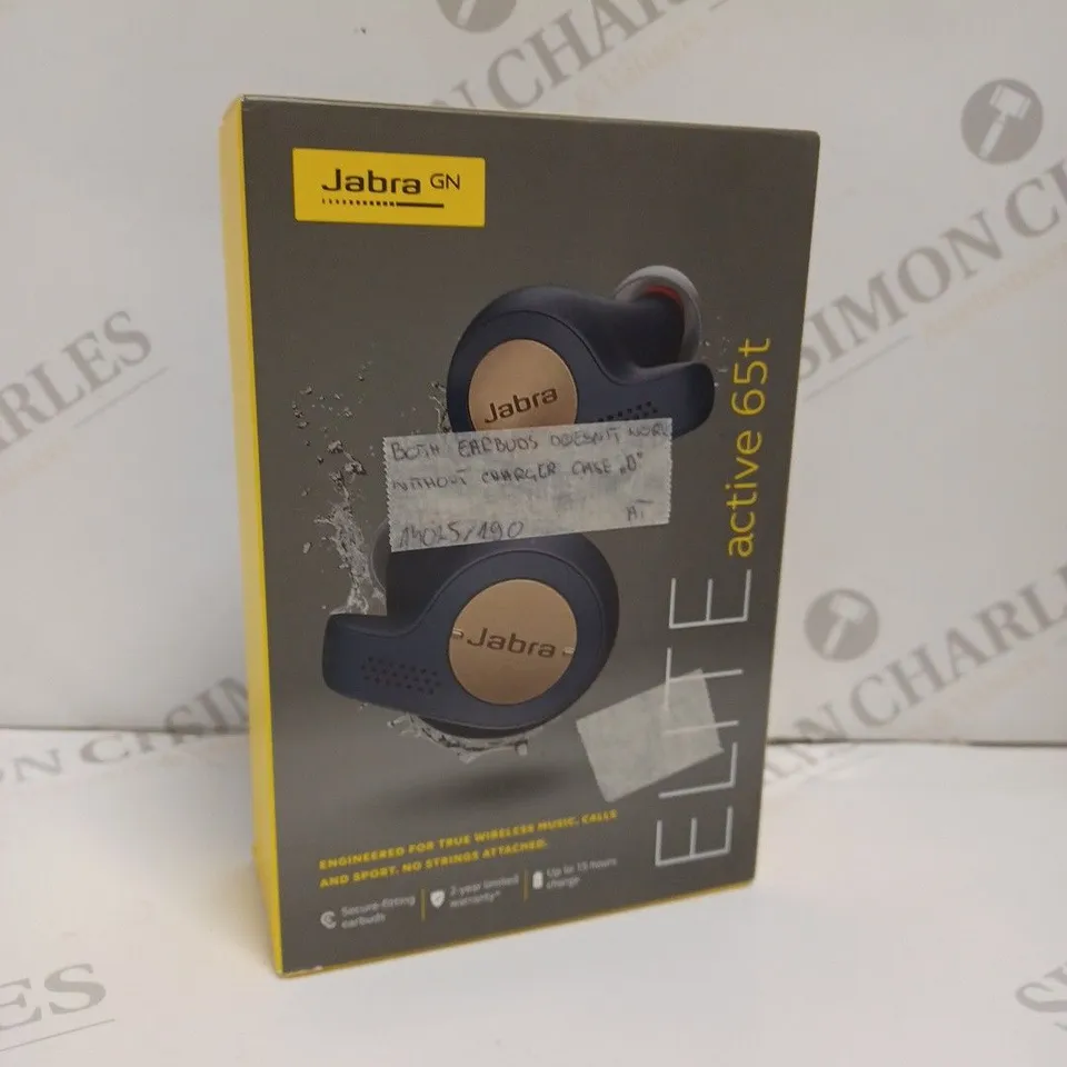 BOXED JABRA ELITE ACTIVE 65T EARBUDS